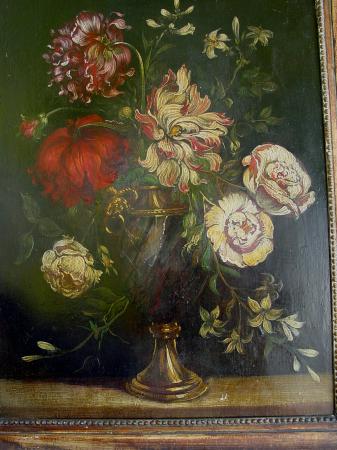 Fleurs dans un vase - Suiveur de J.B. Monnoyer