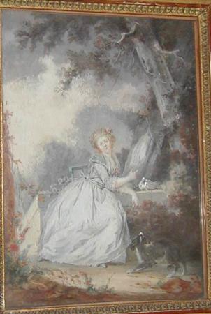 Jeune femme - Claude Hoin 1750-1817